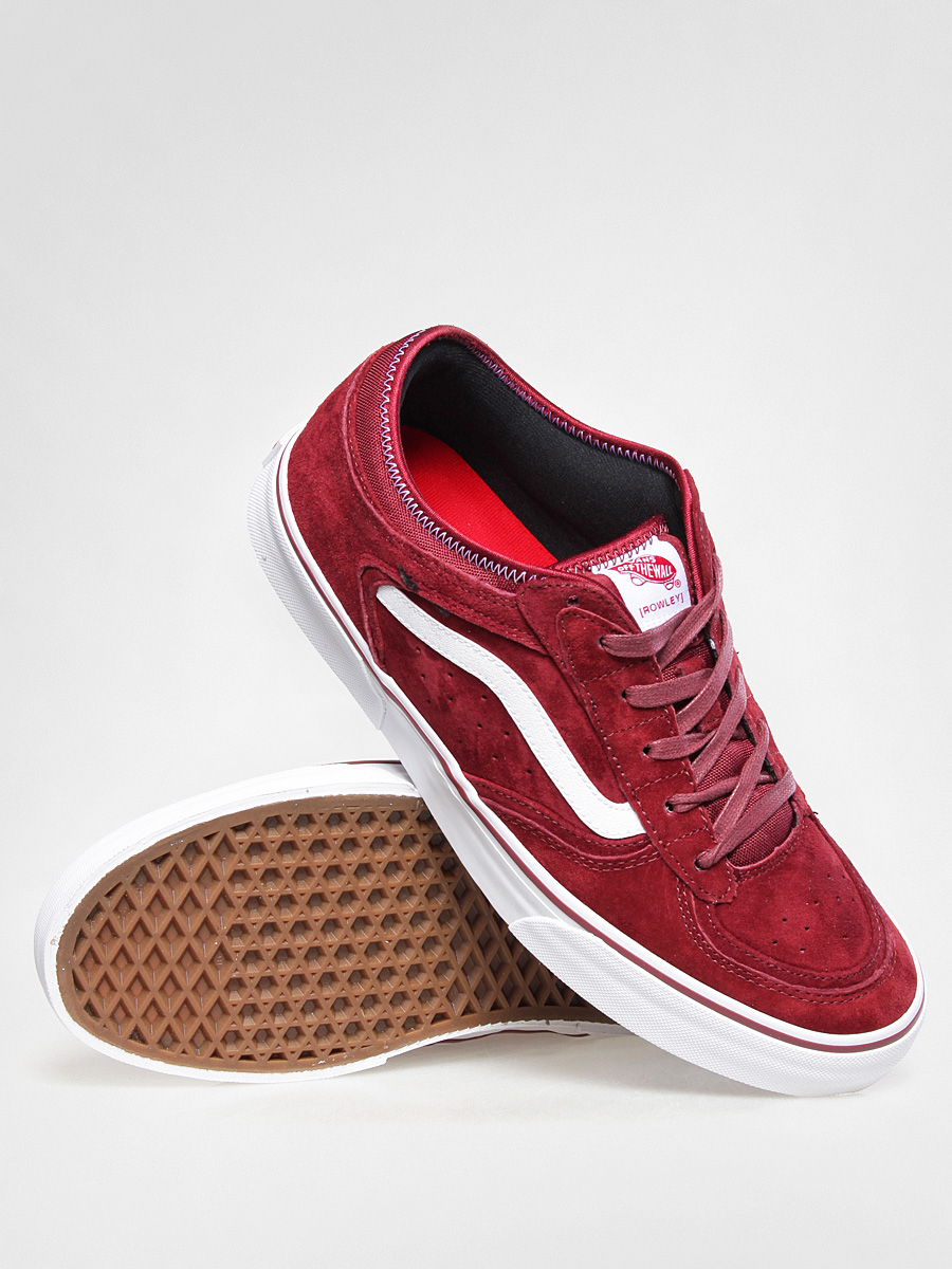 Boty Vans Rowley Pro VSDQZ28 (burgundy/white)