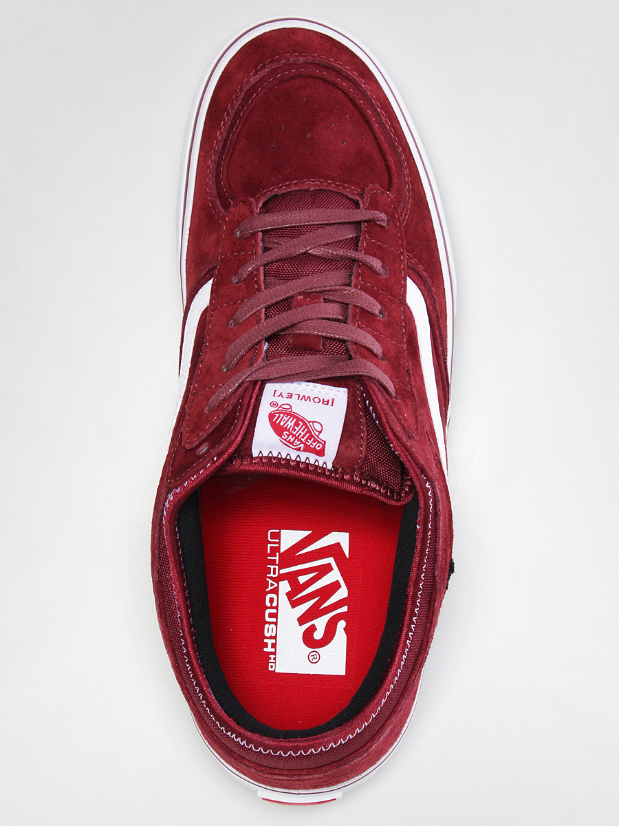 Boty Vans Rowley Pro VSDQZ28 (burgundy/white)