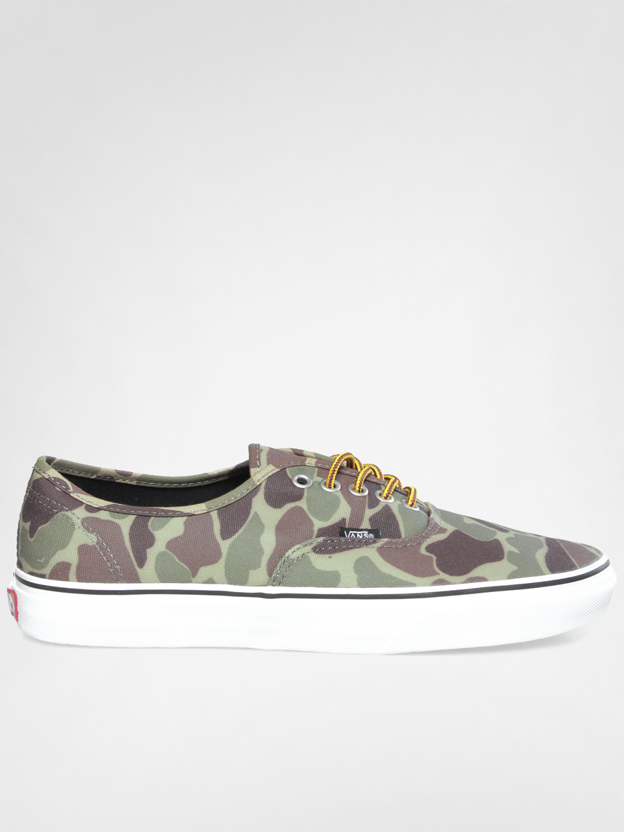 Boty Vans Authentic VTSV8X0 (waxed canvas/camo/marsh)