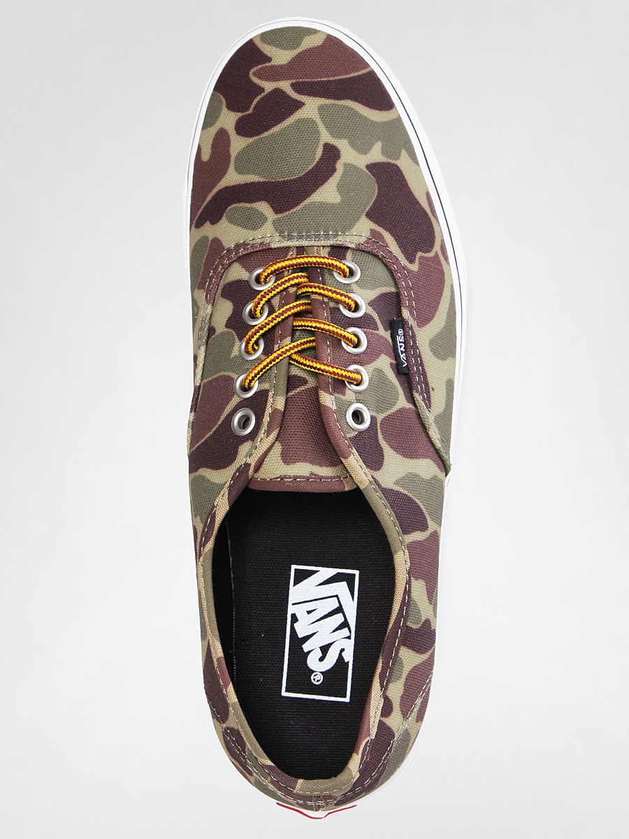 Boty Vans Authentic VTSV8X0 (waxed canvas/camo/marsh)