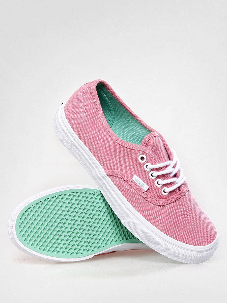 Boty Vans Authentic Slim (stone wash/chateau rose)