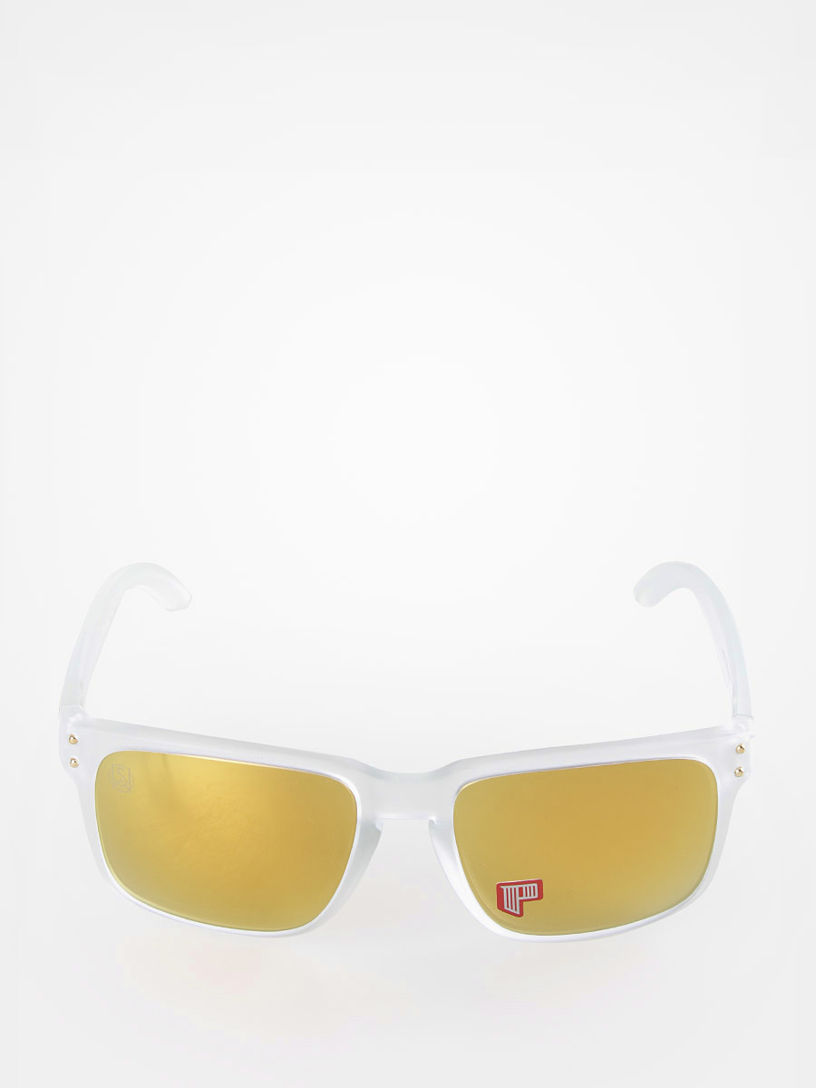 Sluneční brýle Oakley Holbrook Shaun White Gold Series (matte clear/24k iridium polarized)