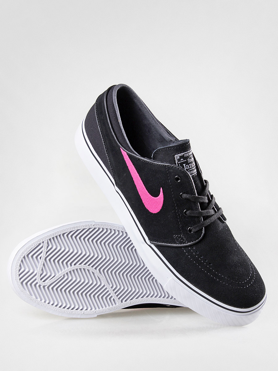 Boty Nike SB Zoom Stefan Janoski (black/pink foil white)