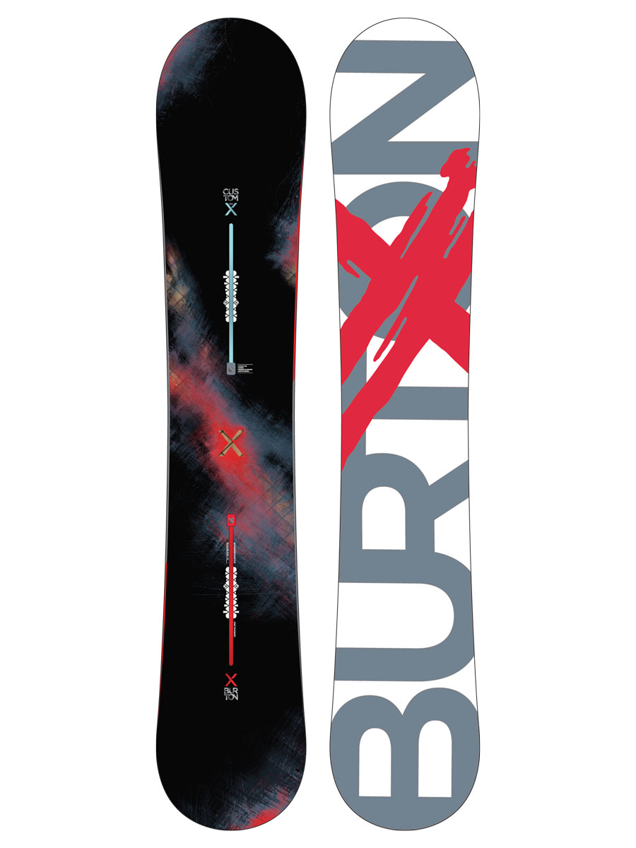 Pánská Snowboard Burton Custom X (wht/nvy/red) 160