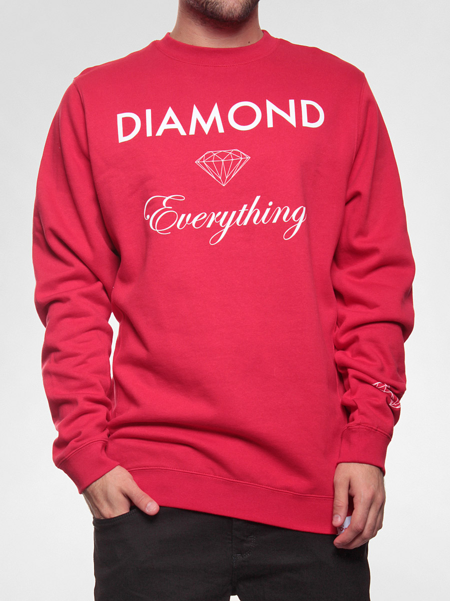 Mikina Diamond Everything (red)