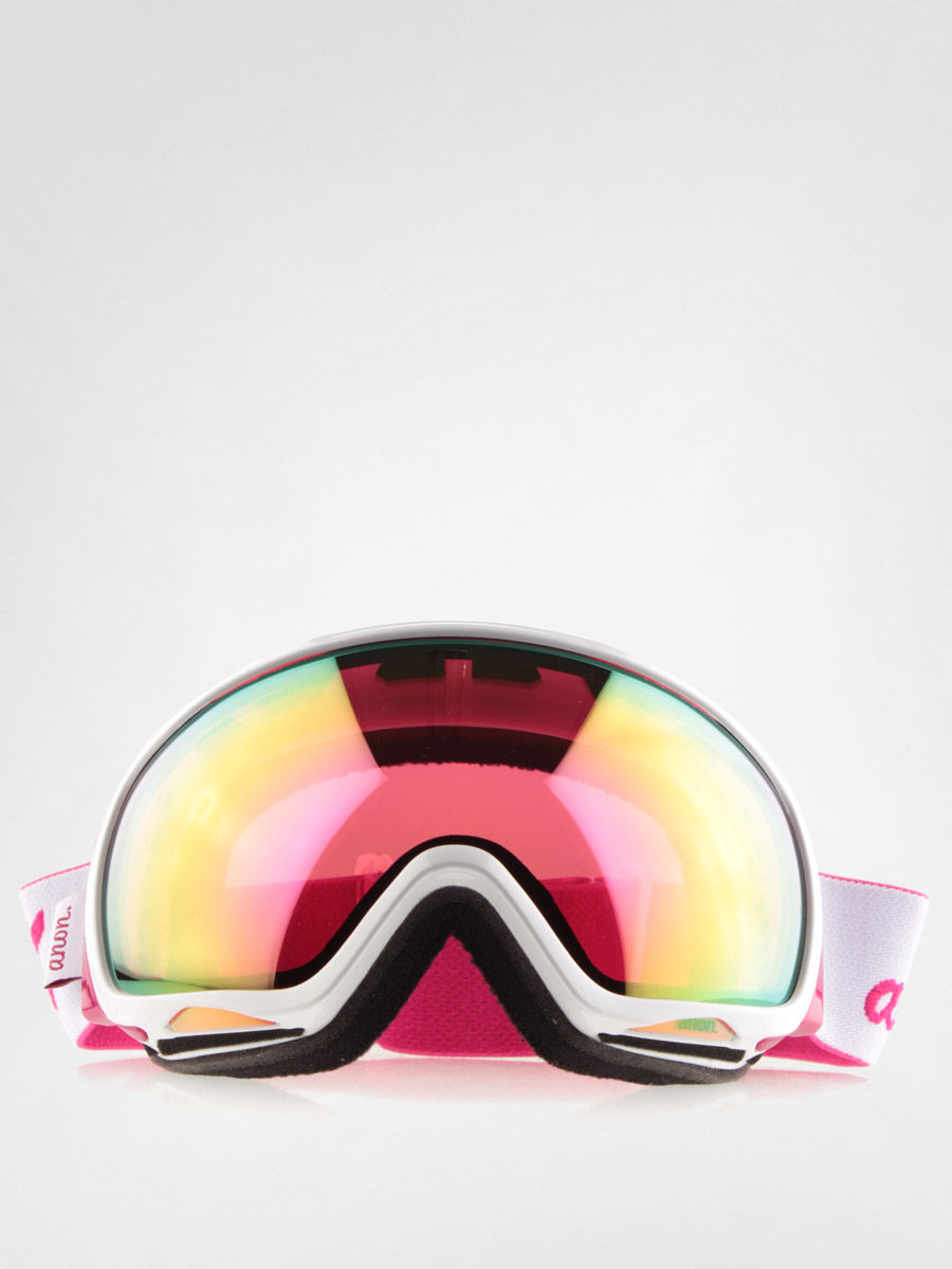 Brýle na snowboard Anon Tempest Wmn (white/pink sq)