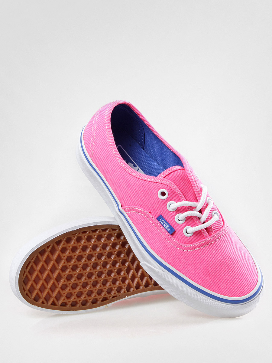 Boty Vans Authentic Wmn U1WAKN (washed twill/pink/palace blue)