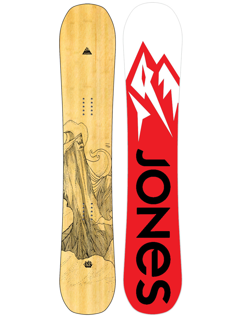Snowboard Jones Snowboards Jones Flagship 158 - barevná