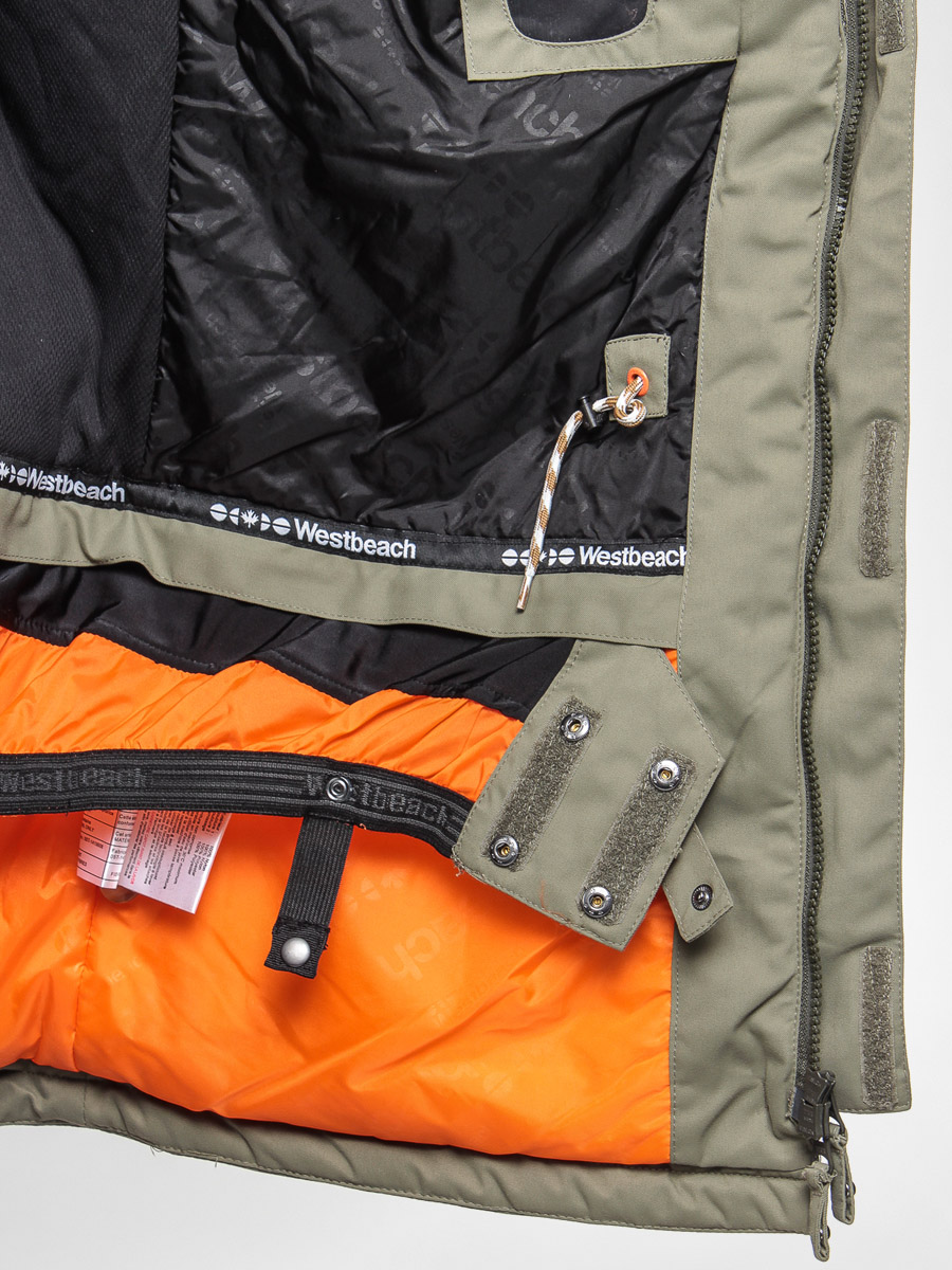 Pánská Snowboardová bunda Westbeach Wood Parker (comando)