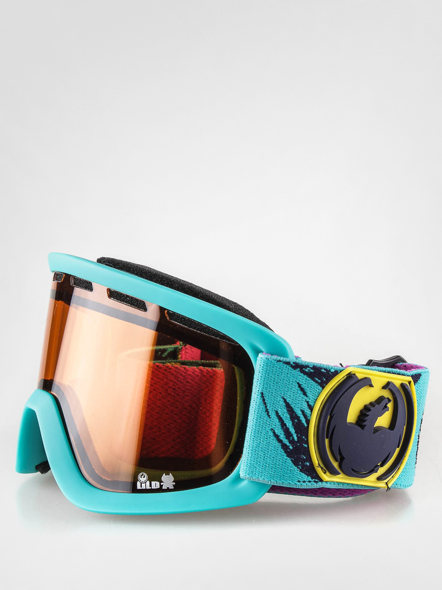 Dětské brýle na snowboard Dragon LiL D-m (birds&goblinsdap/amber)