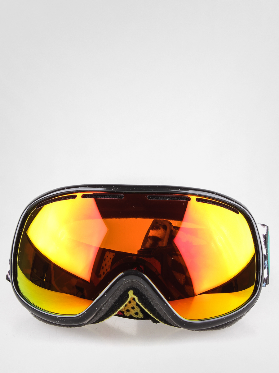 Brýle na snowboard Von Zipper Chakra (party animal black/fire chrome)