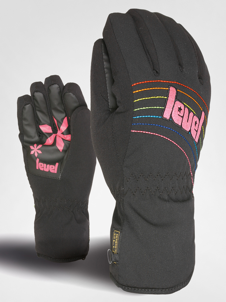 Level Rukavice snowboardowe Alpine Girl Junior (blk)
