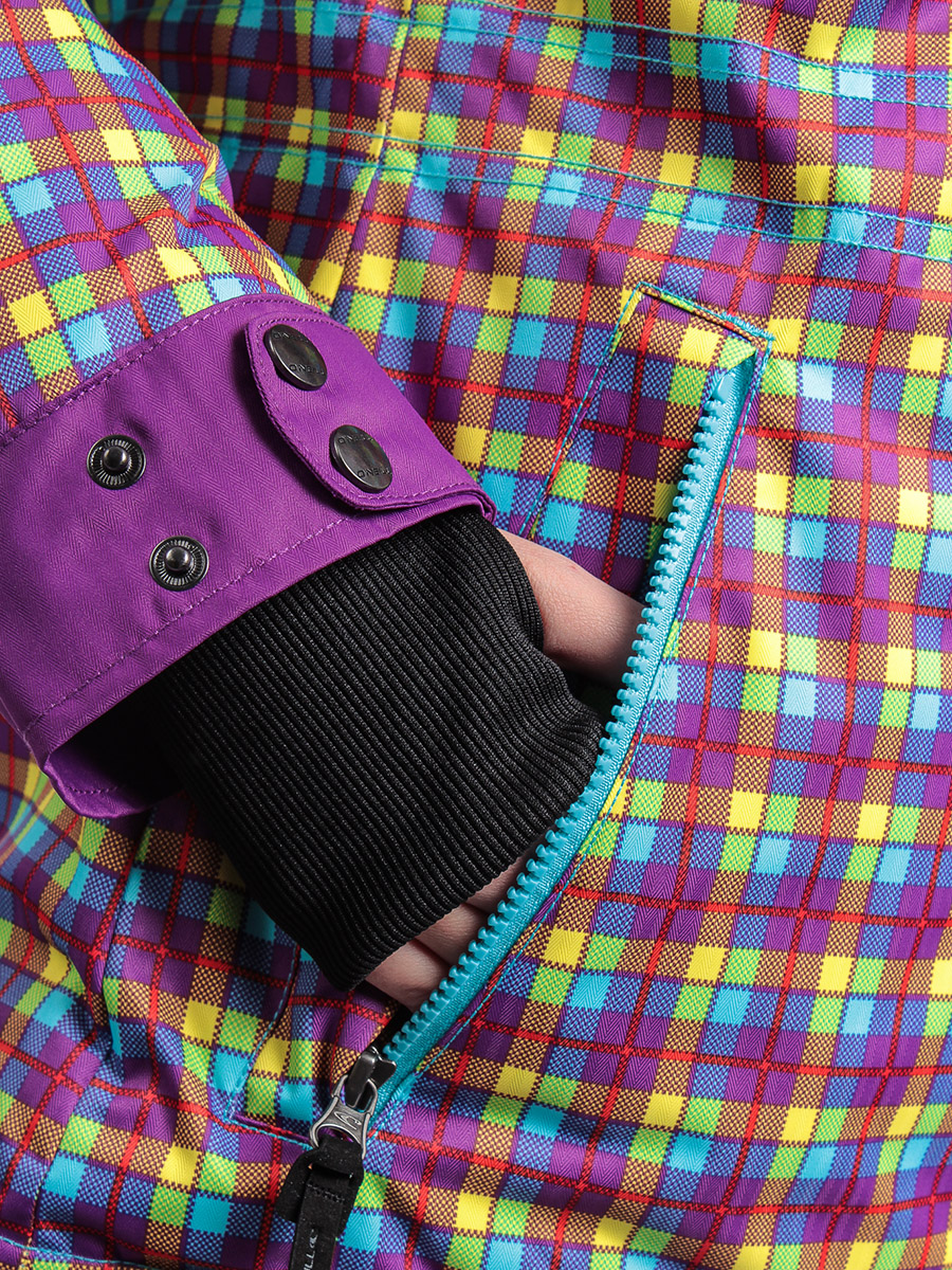 Dámská Snowboardová bunda O'Neill Pwfr Peridot (blue aop)