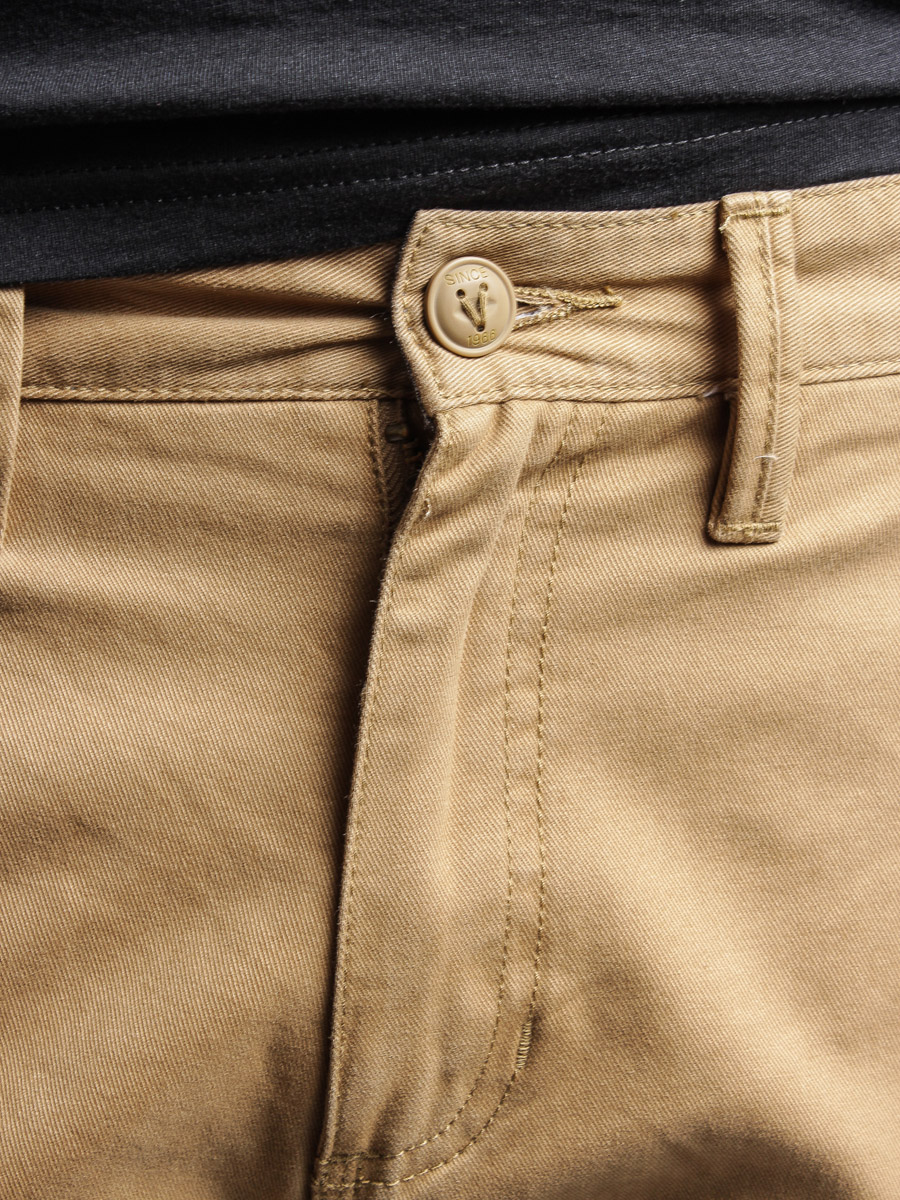 Kalhoty Vans Excerpt Chino (new mushroom brn)