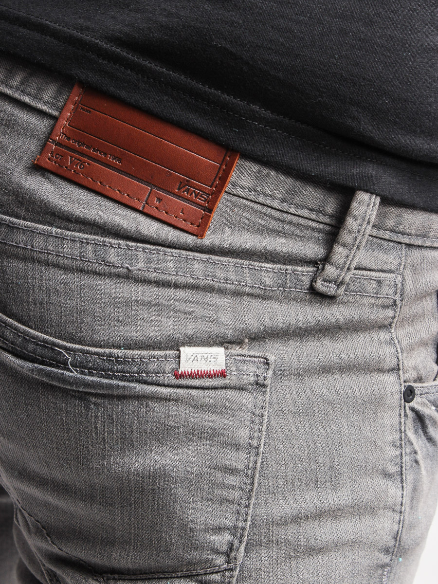 Kalhoty Vans V 76 Skinny (gravel grey)