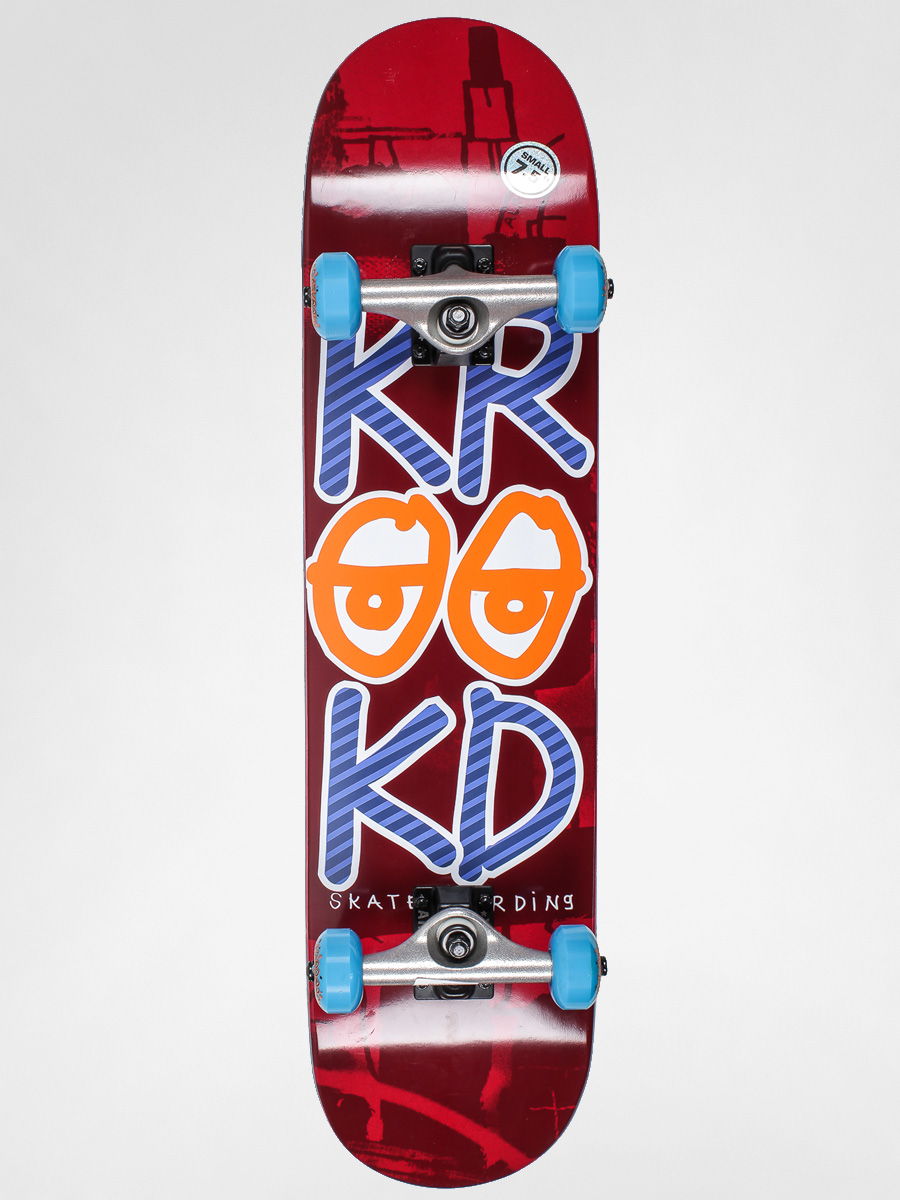 Skateboard Krooked 12 (red/nvy/blu)