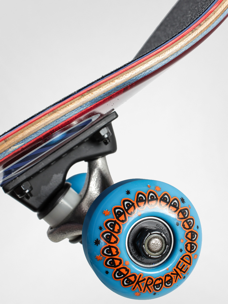 Skateboard Krooked 12 (red/nvy/blu)