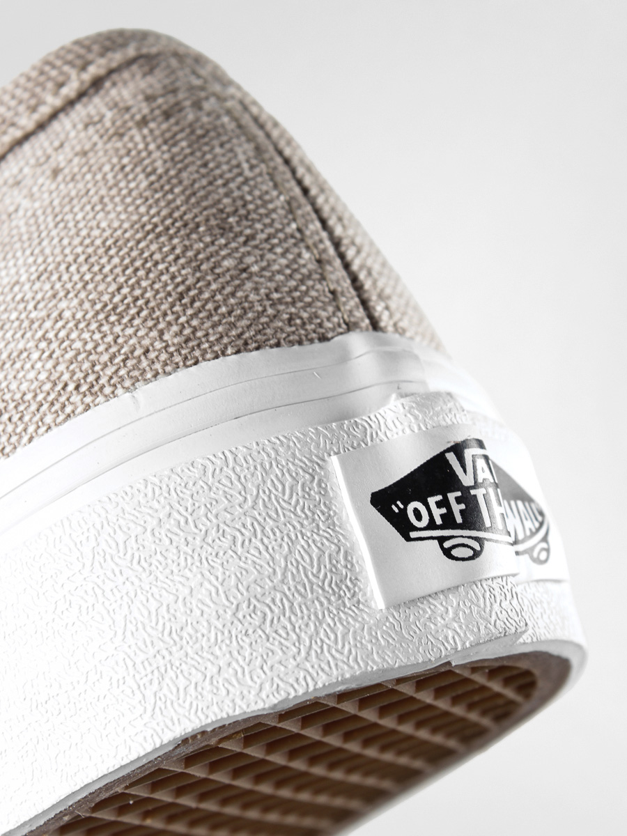 Boty Vans Authentic Slim (washed canvas/cream/true)