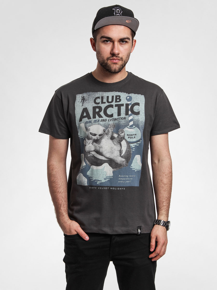Tričko Dirty Velvet Club Arctic (chr)