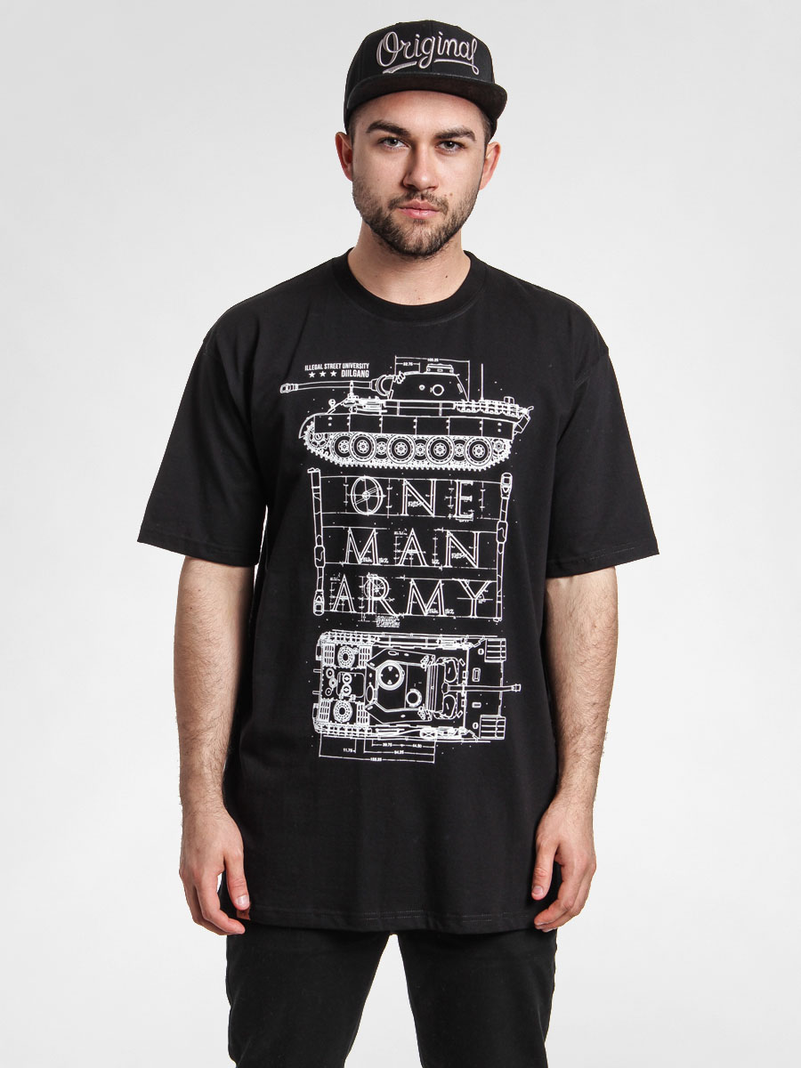 Tričko Diil Tank Oma (black)