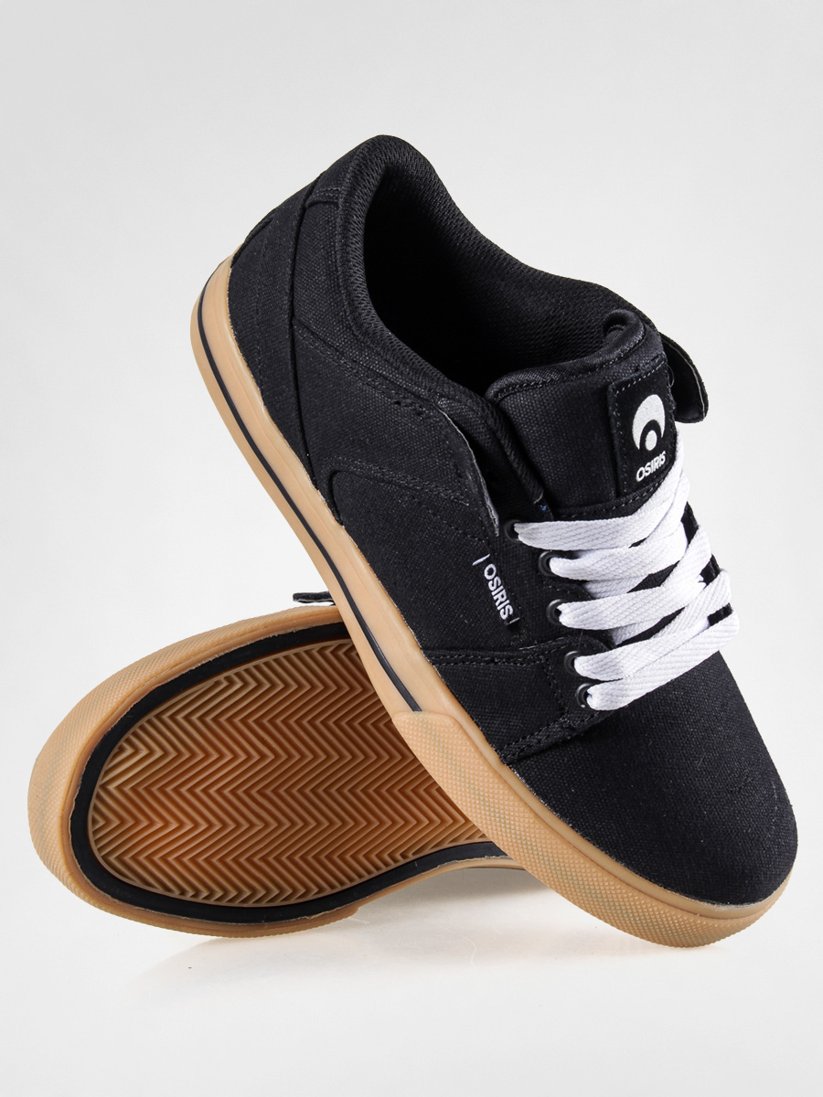 Boty Osiris Plg Vlc (black/white/gum)