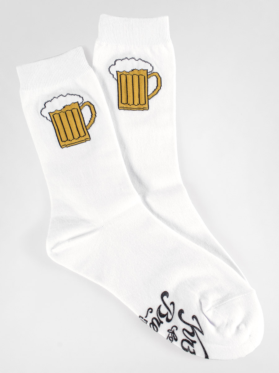 Ponožky Kr3w Brewsin (wht)