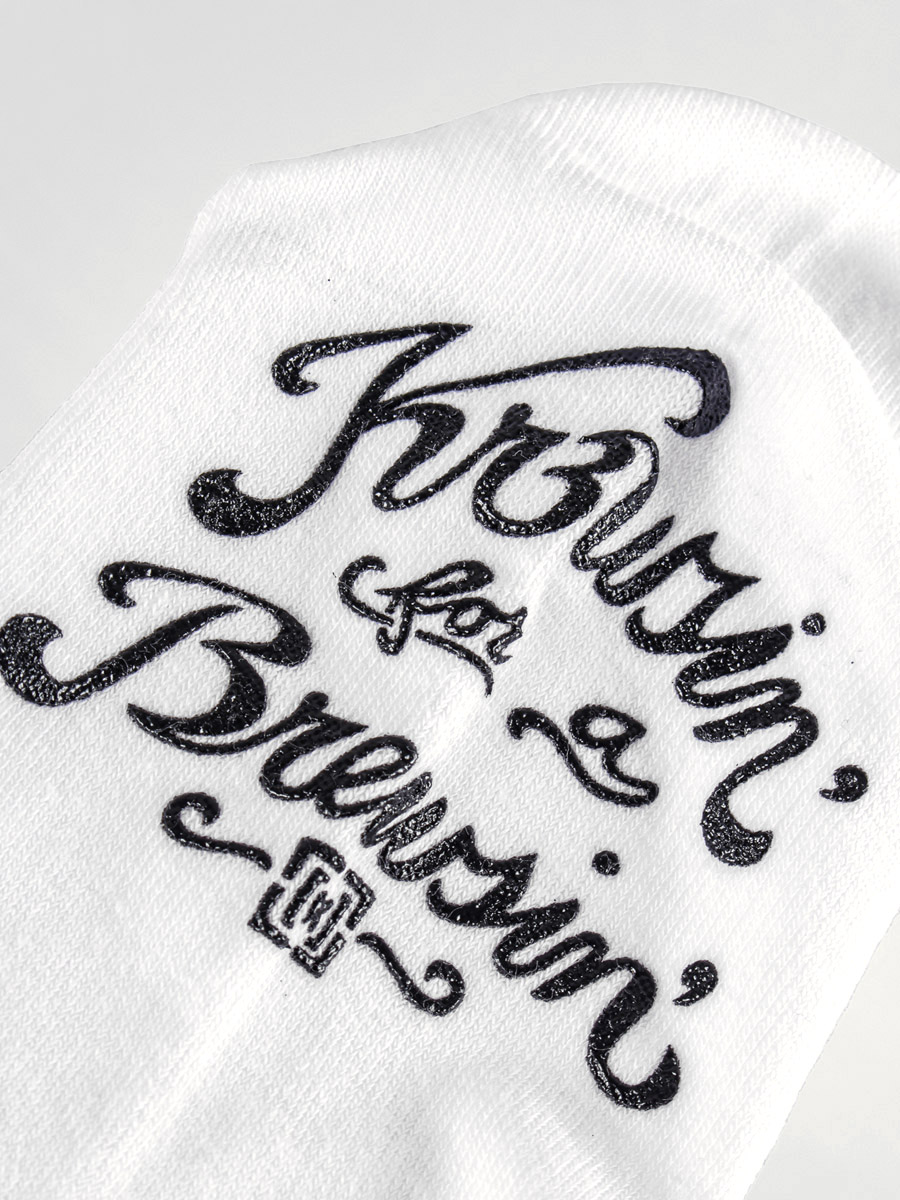 Ponožky Kr3w Brewsin (wht)