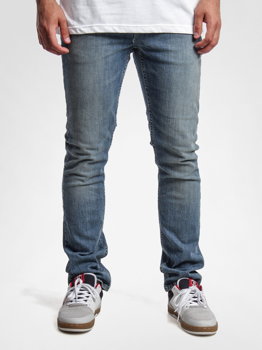 Kalhoty Vans V76 Skinny (indigo light)