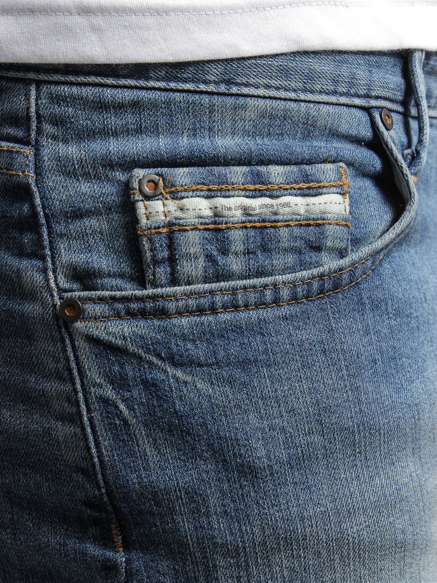 Kalhoty Vans V76 Skinny (indigo light)