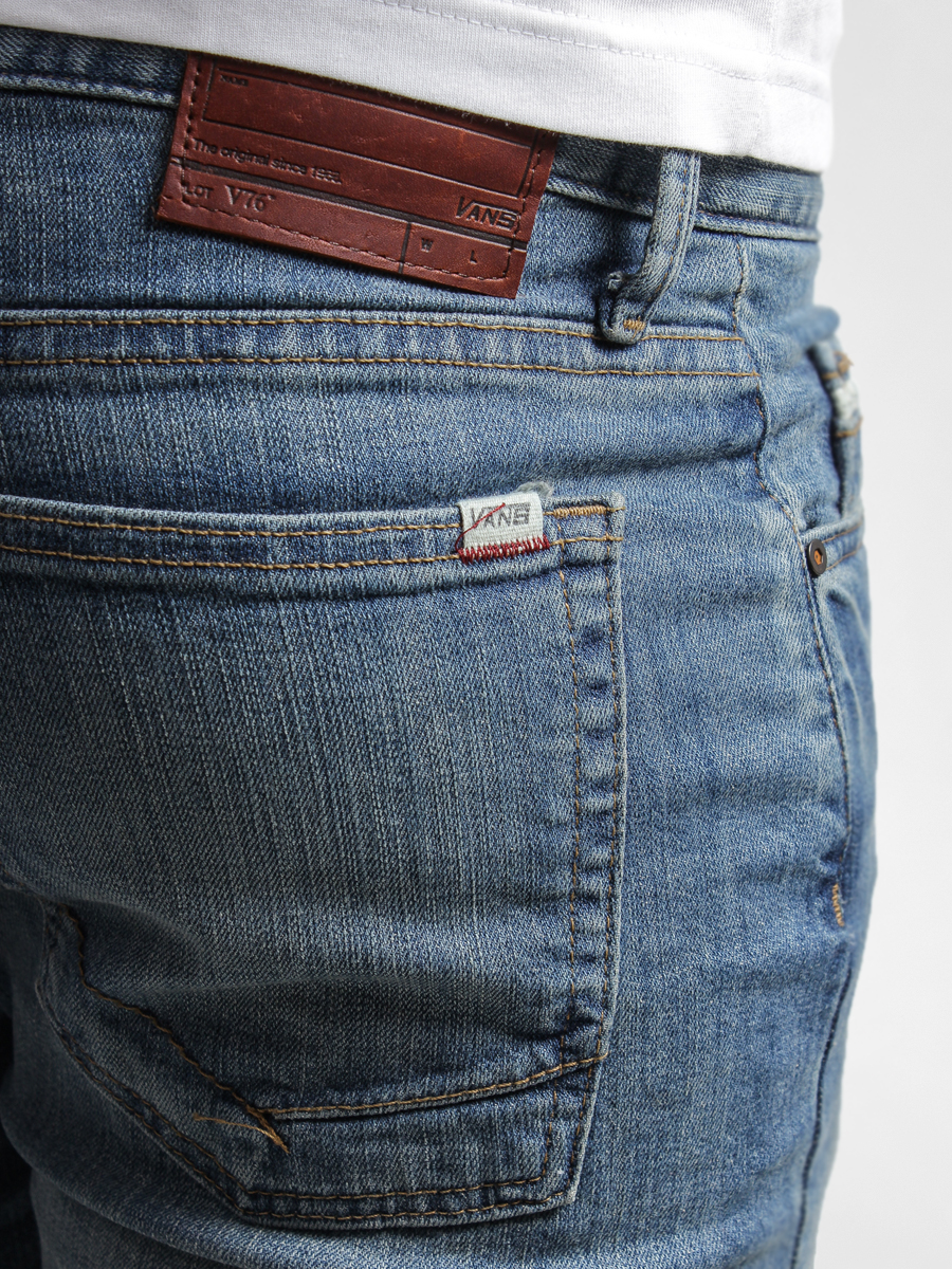 Kalhoty Vans V76 Skinny (indigo light)