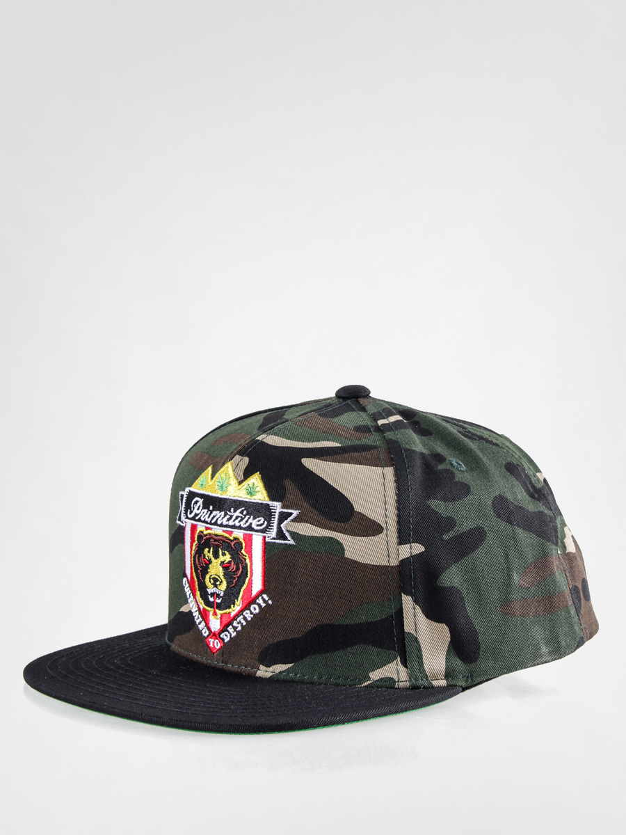 Kšiltovka  Primitive X Mishka Snapback (camc)