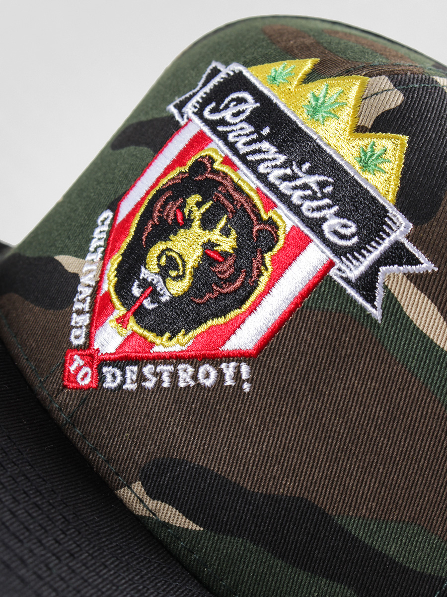 Kšiltovka  Primitive X Mishka Snapback (camc)