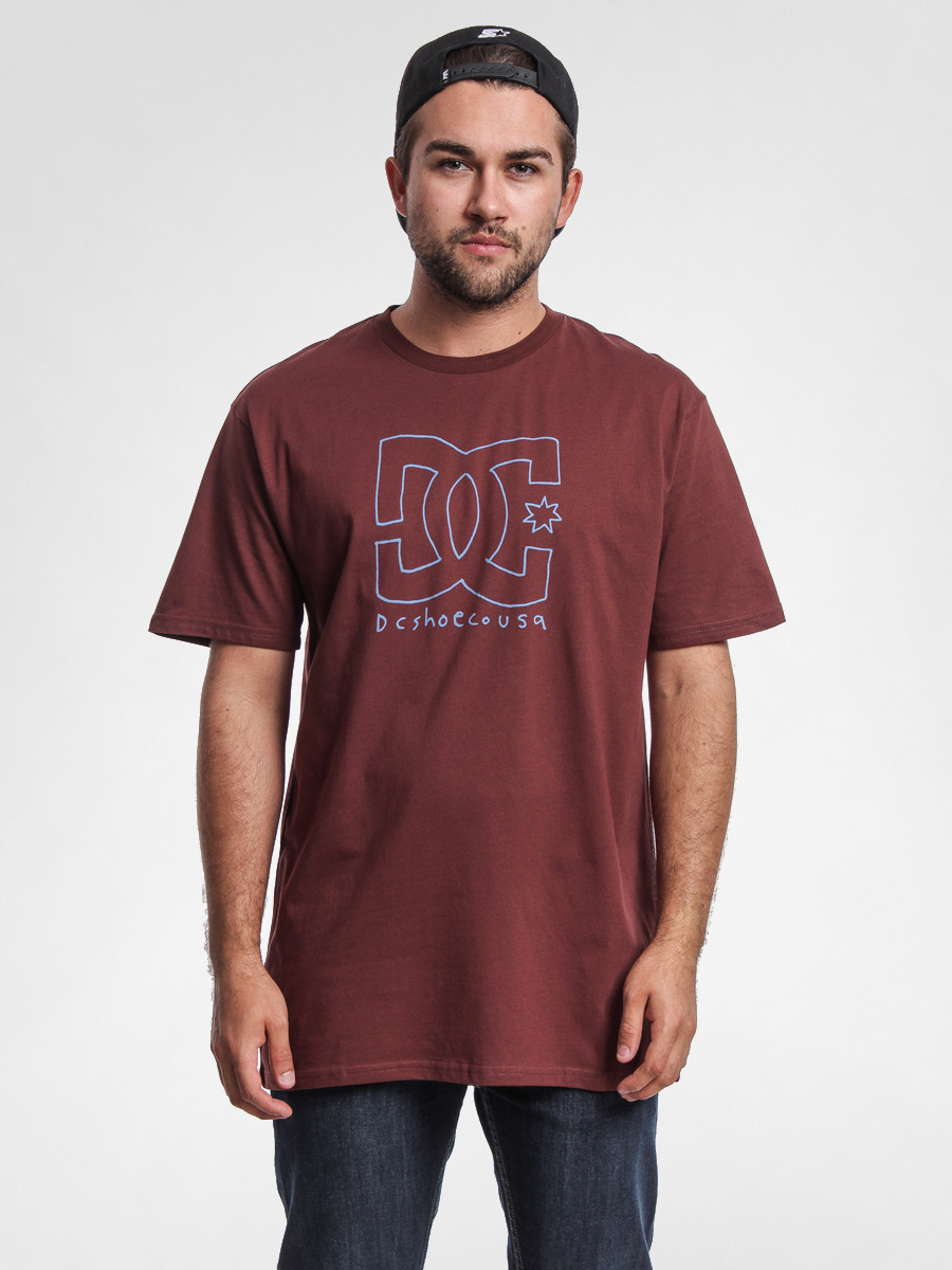 Tričko DC Scratch Star (rust)