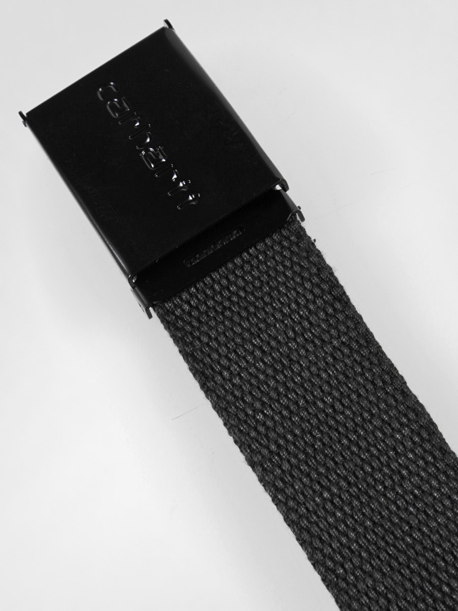 Pásek Carhartt  Clip Belt Chrome (black) 