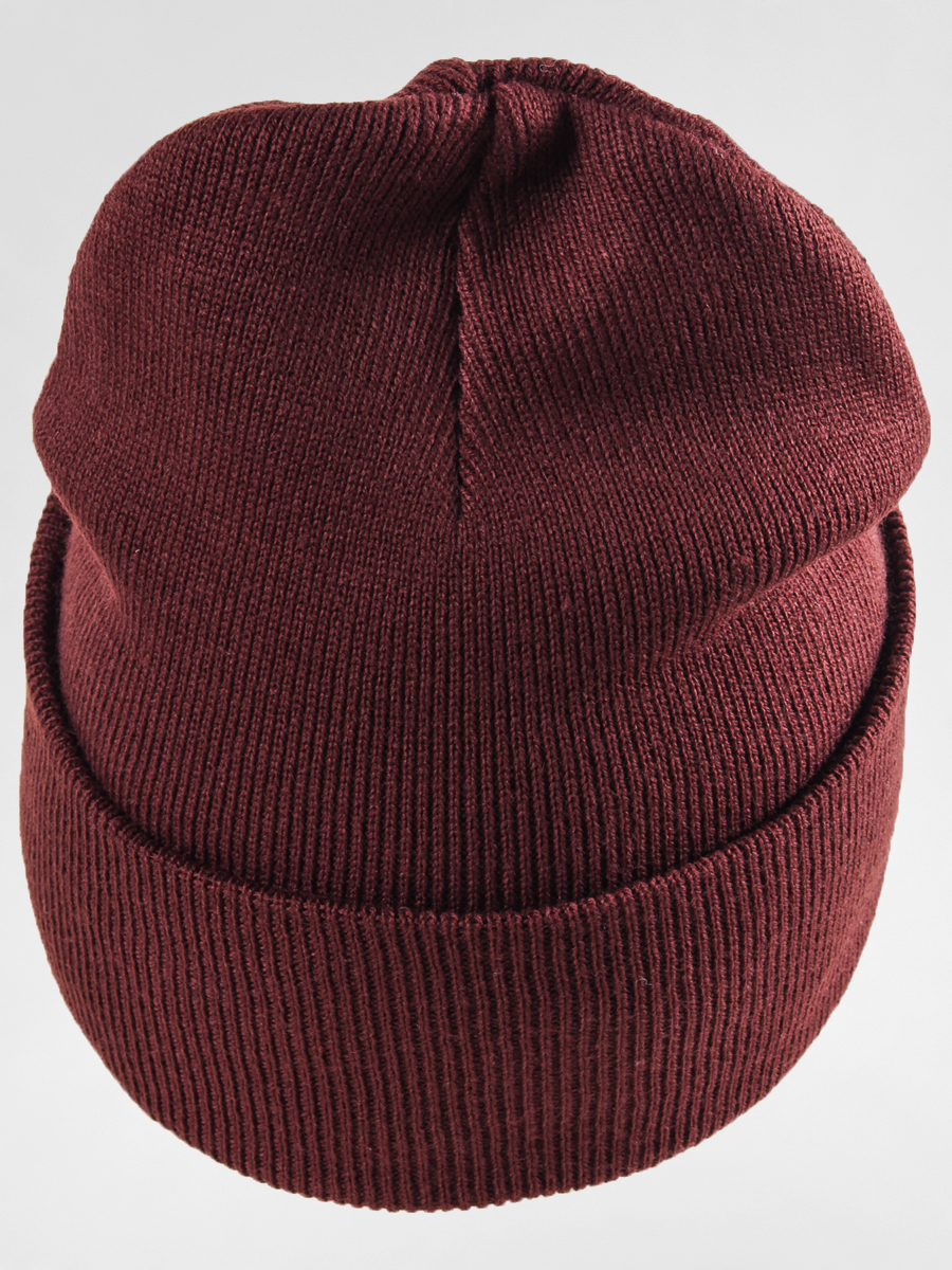 Čepice Carhartt NYC Beanie (bordeaux/white)