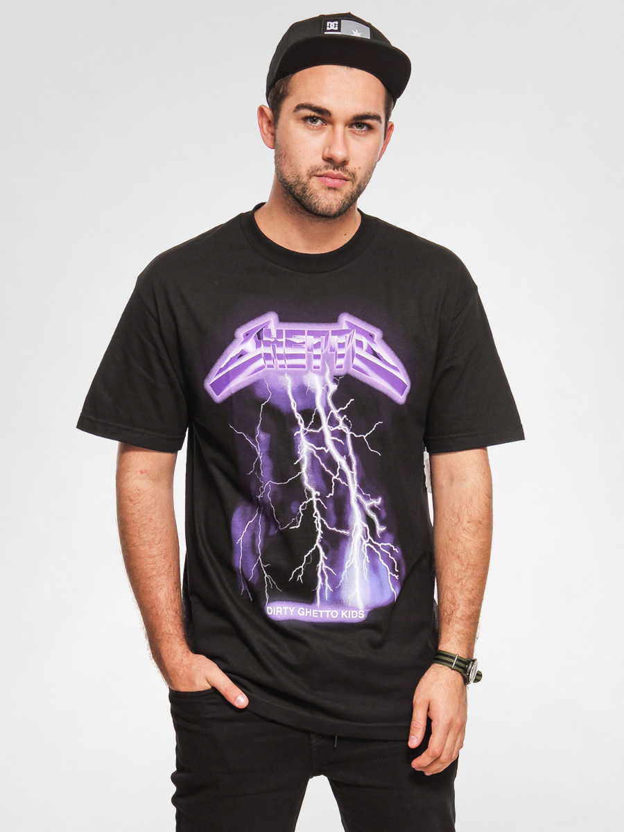 Tričko DGK Ghetto World Tour (black)