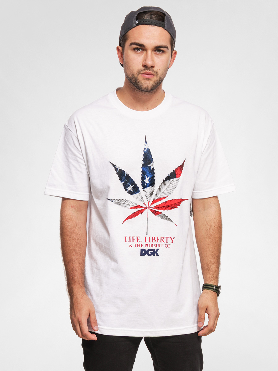 Tričko DGK Pursuit Of Happiness (white)
