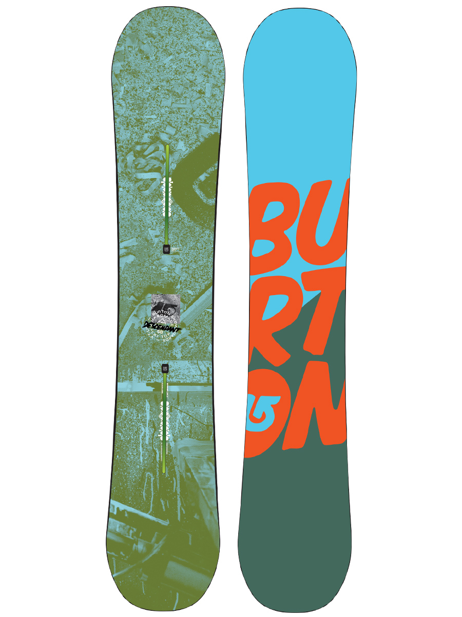 Snowboard Burton DESCENDANT 158 - zelená