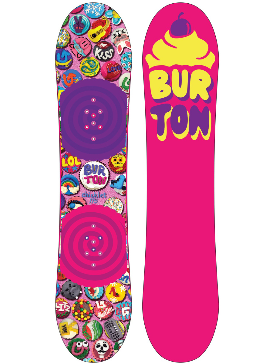 Burton chicklet 115 キッズ Dívčí snowboard Burton CHICKLET 115