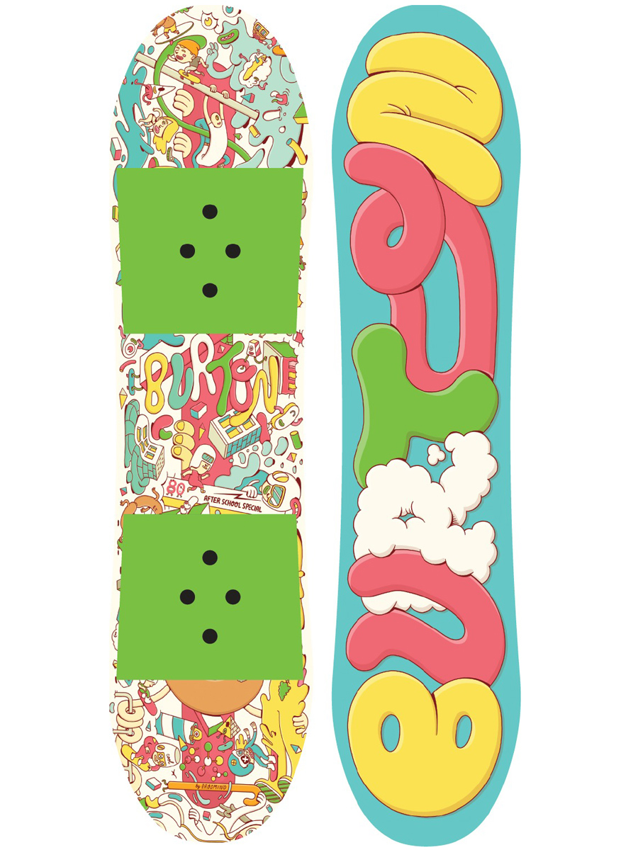 Dětský Snowboard Burton AFTER SCHOOL SPE 80 - barevná