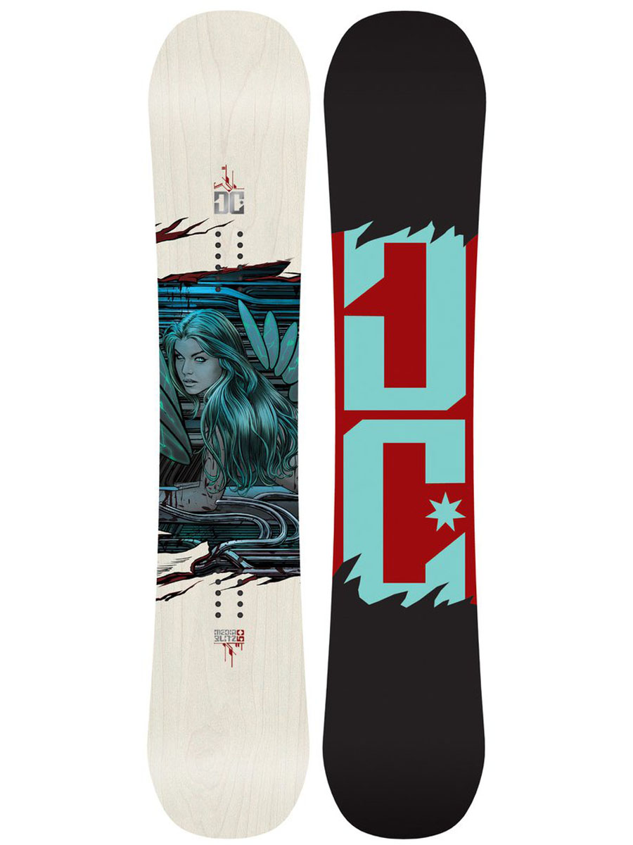 Pánská Snowboard DC Media Blitz (black/red/teal)