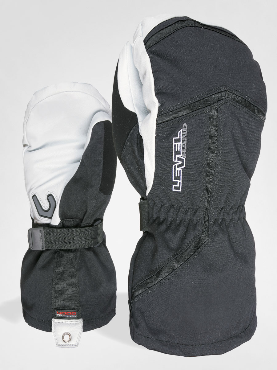 Level Rukavice Off Piste Mitt (blk/wht)