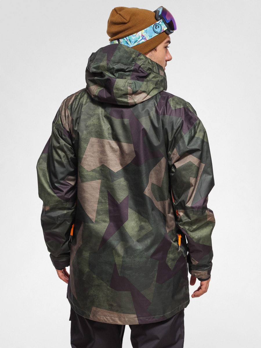 Snowboardová bunda ThirtyTwo Blythe žlutá (camo)