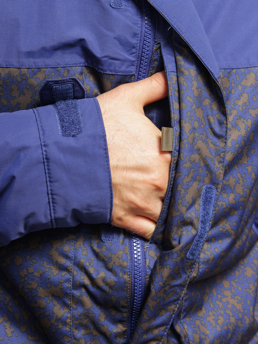 Pánská Snowboardová bunda Burton TWC HEADLINER (deepsea/hickory ntbk)