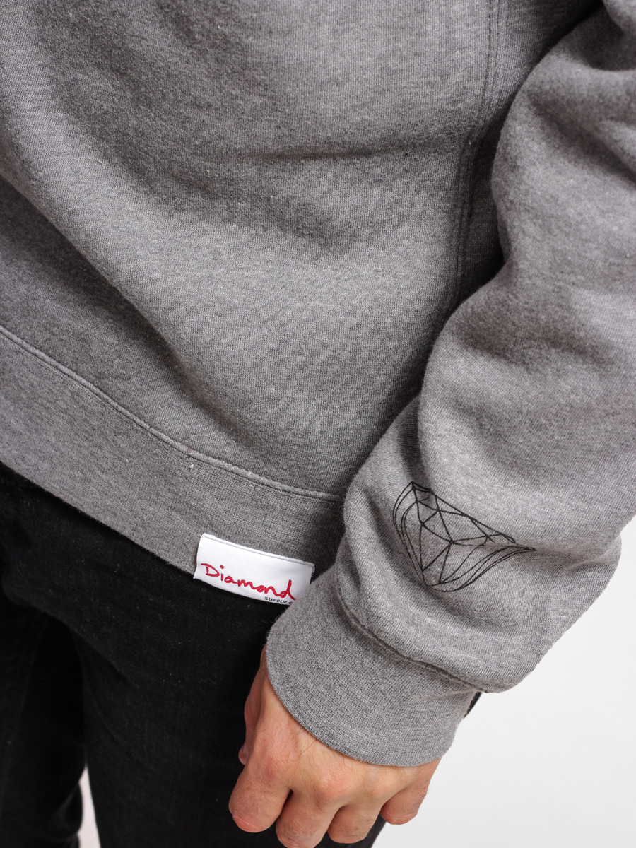 Mikina Diamond Supply Co. Diamond Skulls (gunmetal)