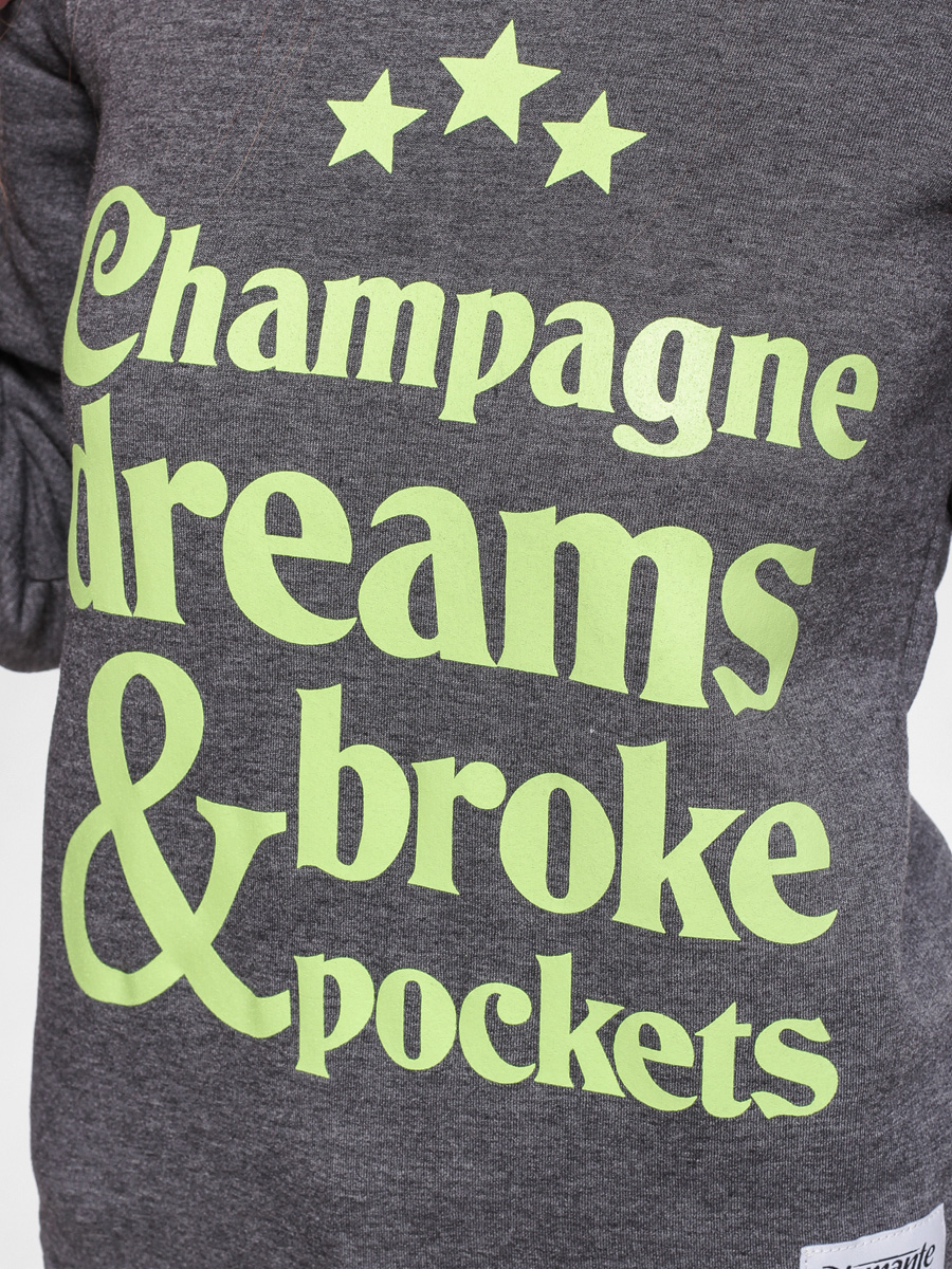 Mikina Diamante Wear Champagne Dreams & Broke Pockets Wmn (charcoal)