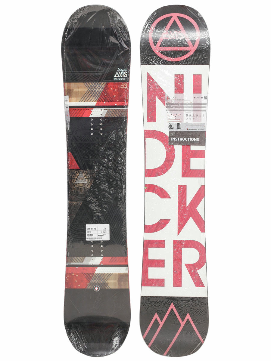 Pánská Snowboard Nidecker Axis (white/black/red)