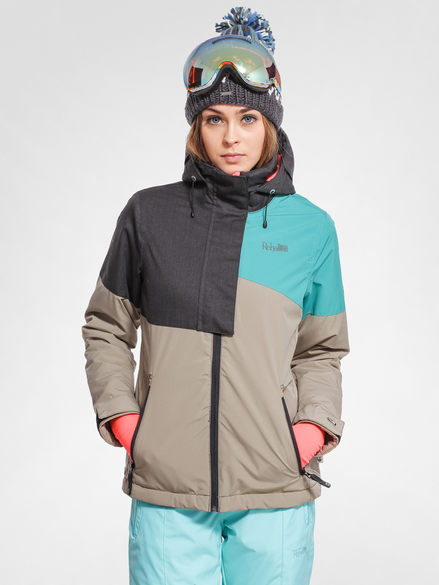 Dámská Snowboardová bunda Rehall Susi (rock)