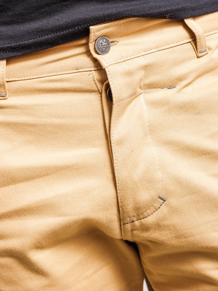 Kalhoty Turbokolor Chinos Regular Fit (khaki)