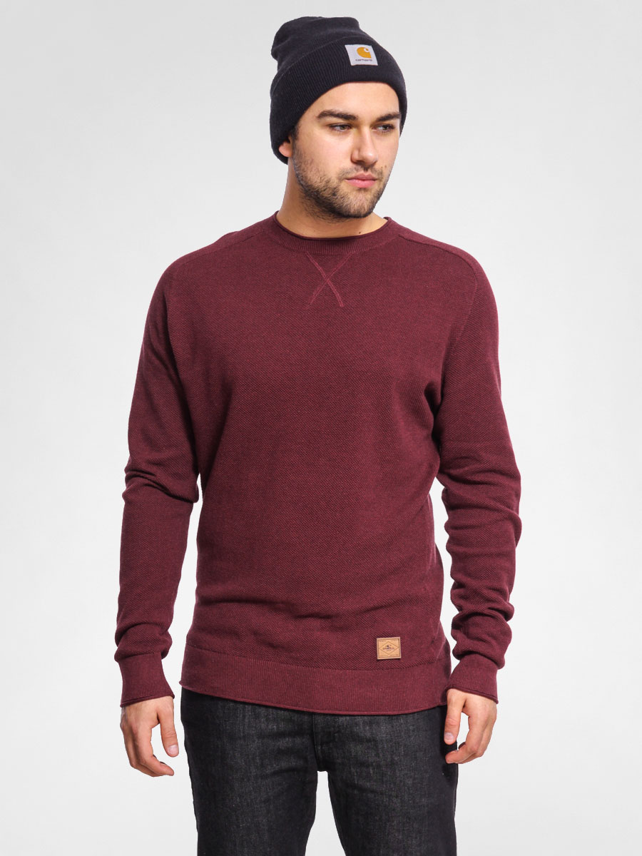 Svetr O'Neill Lm Crew (truffle red)